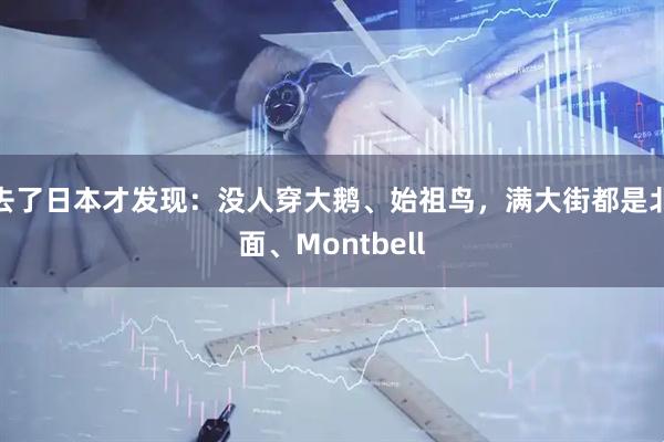去了日本才发现：没人穿大鹅、始祖鸟，满大街都是北面、Montbell